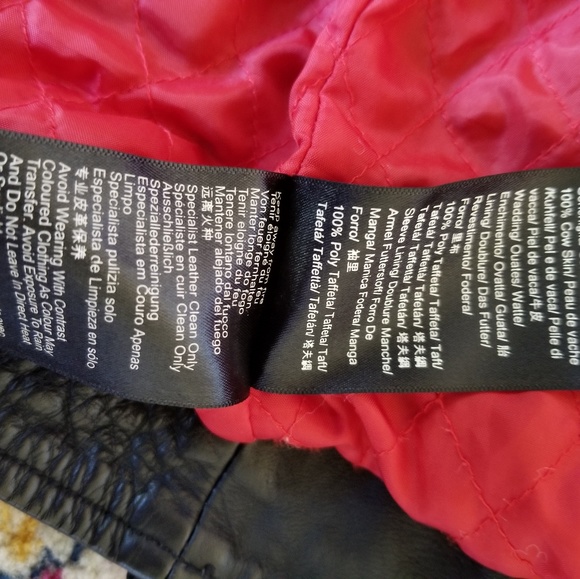 Muubaa Leather Moto jacket - Picture 5 of 6